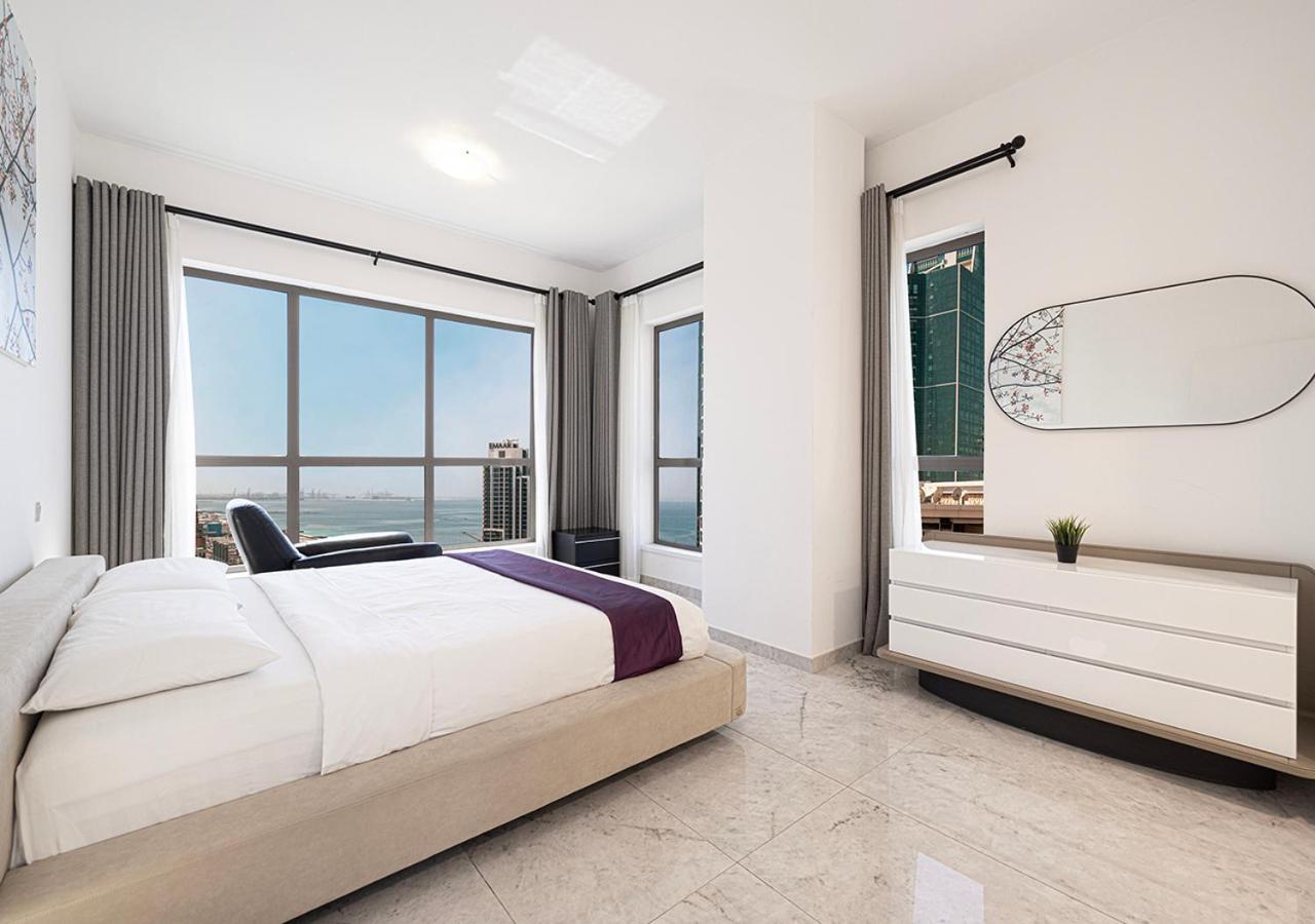 Luxury Beachfront 2Bd Apt, Shams, Jbr Dubai Buitenkant foto